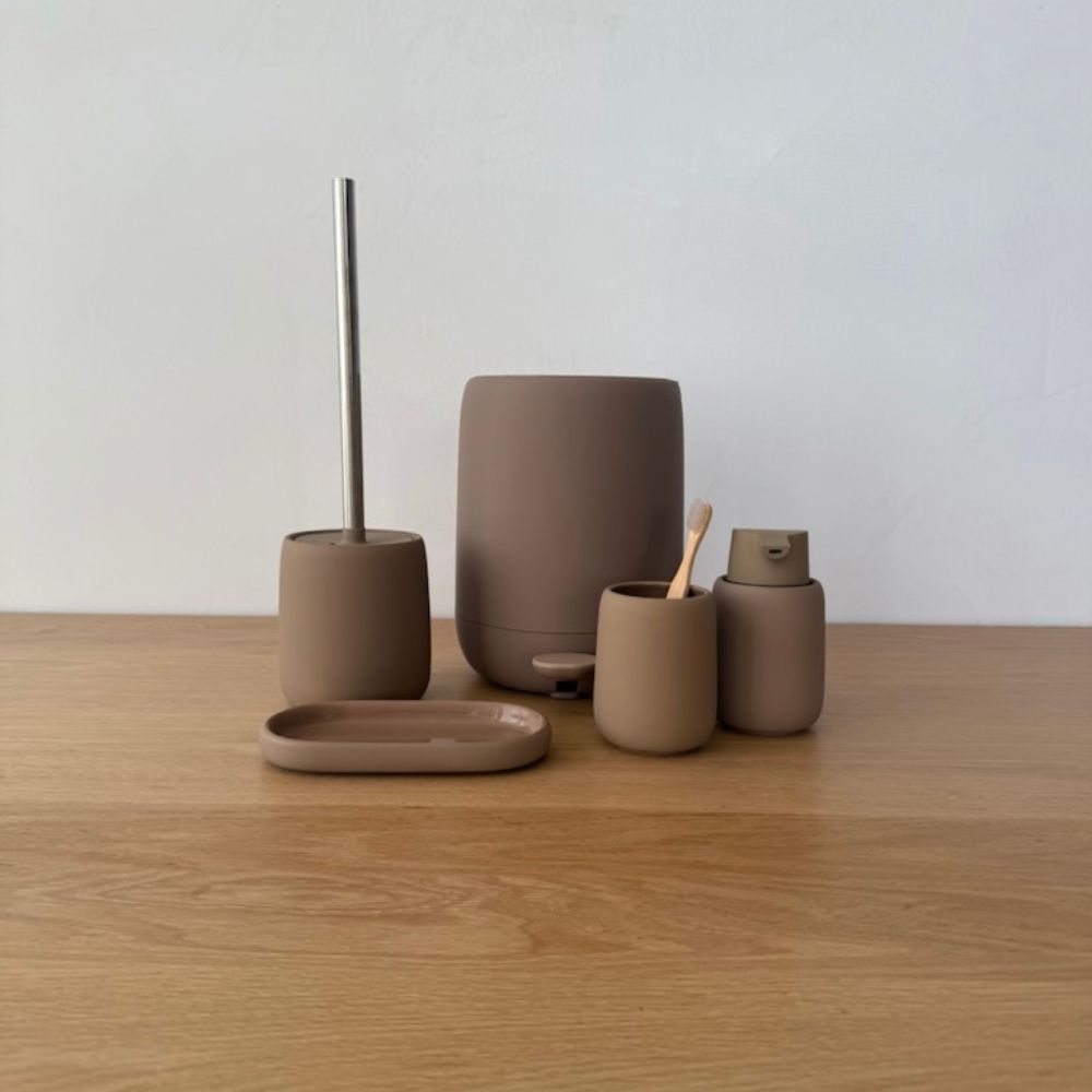 Blomus Pure Silicone Pedal Bin - Tan