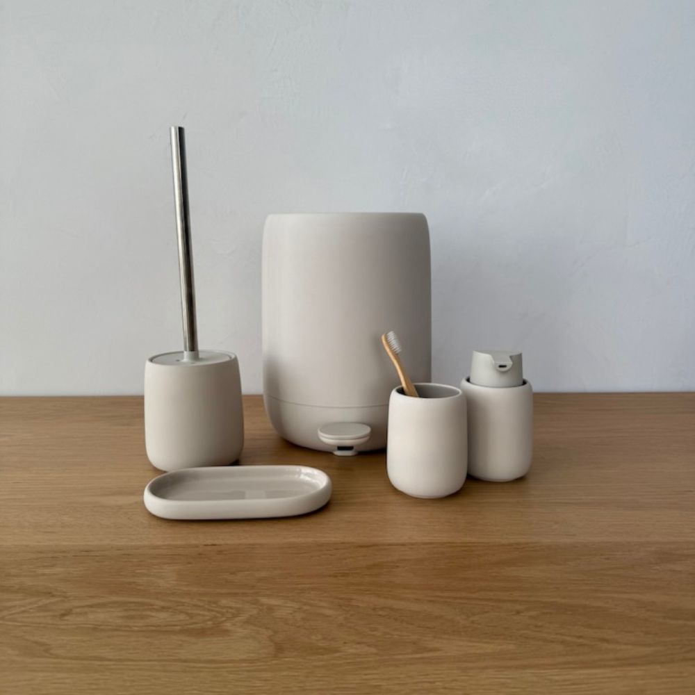 Blomus Pure Ceramic Toilet Brush - Moonbeam