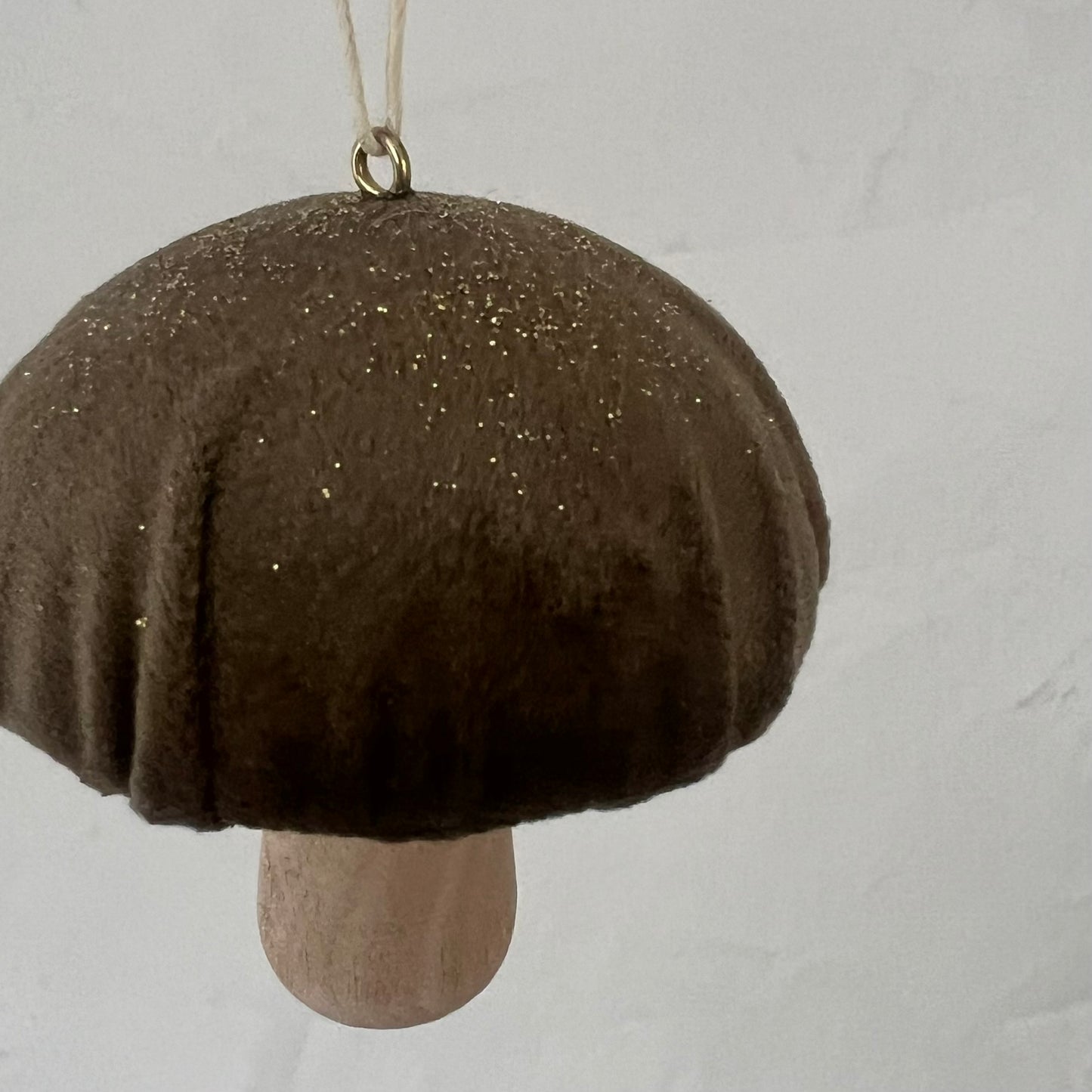 Mushroom Ornament - Green