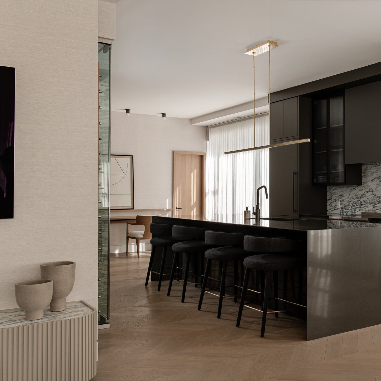 Gabbro Paper Mache Vase