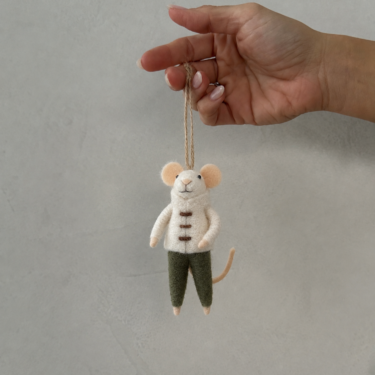 Ornement de Noël Souris Ambrose Indaba