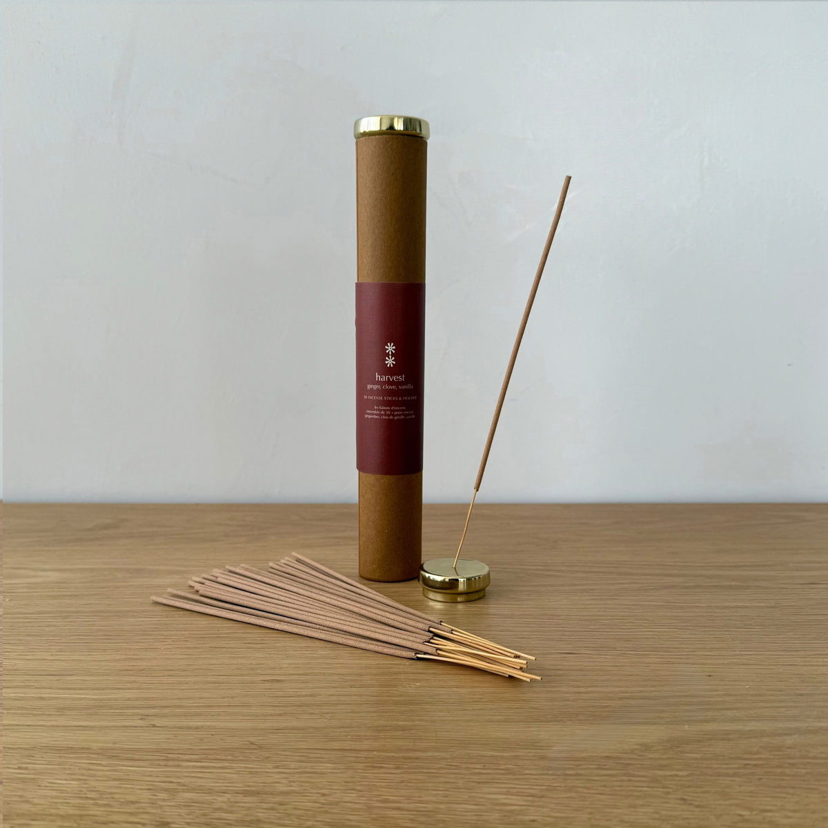 Harvest Incense Set/30 Sticks + Holder
