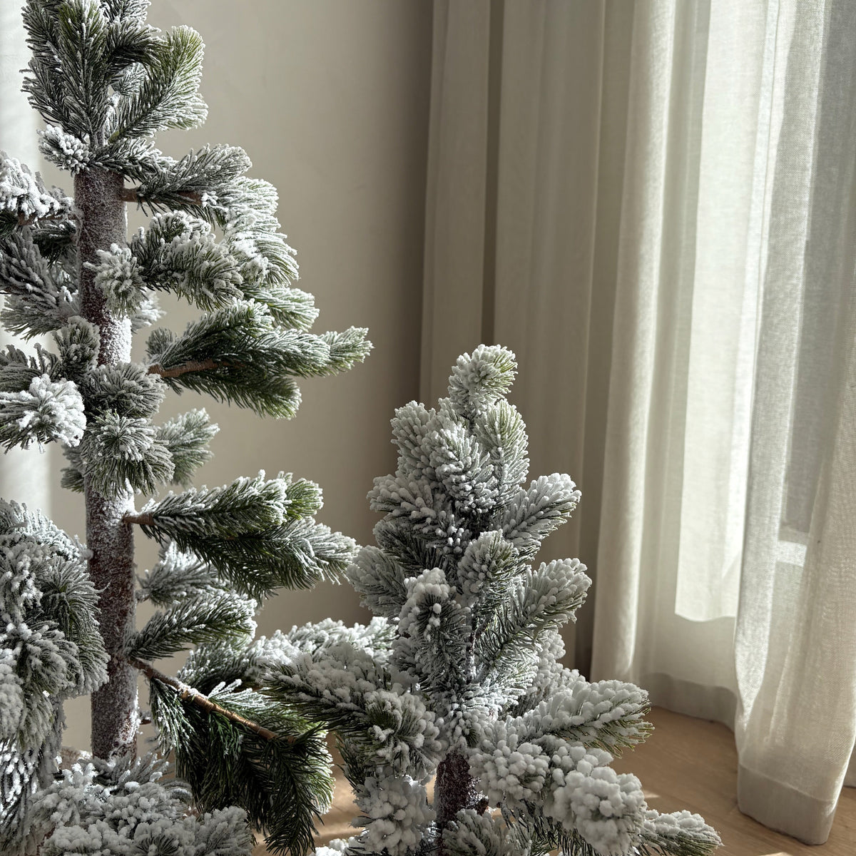 Frosted Pine Decor Tree