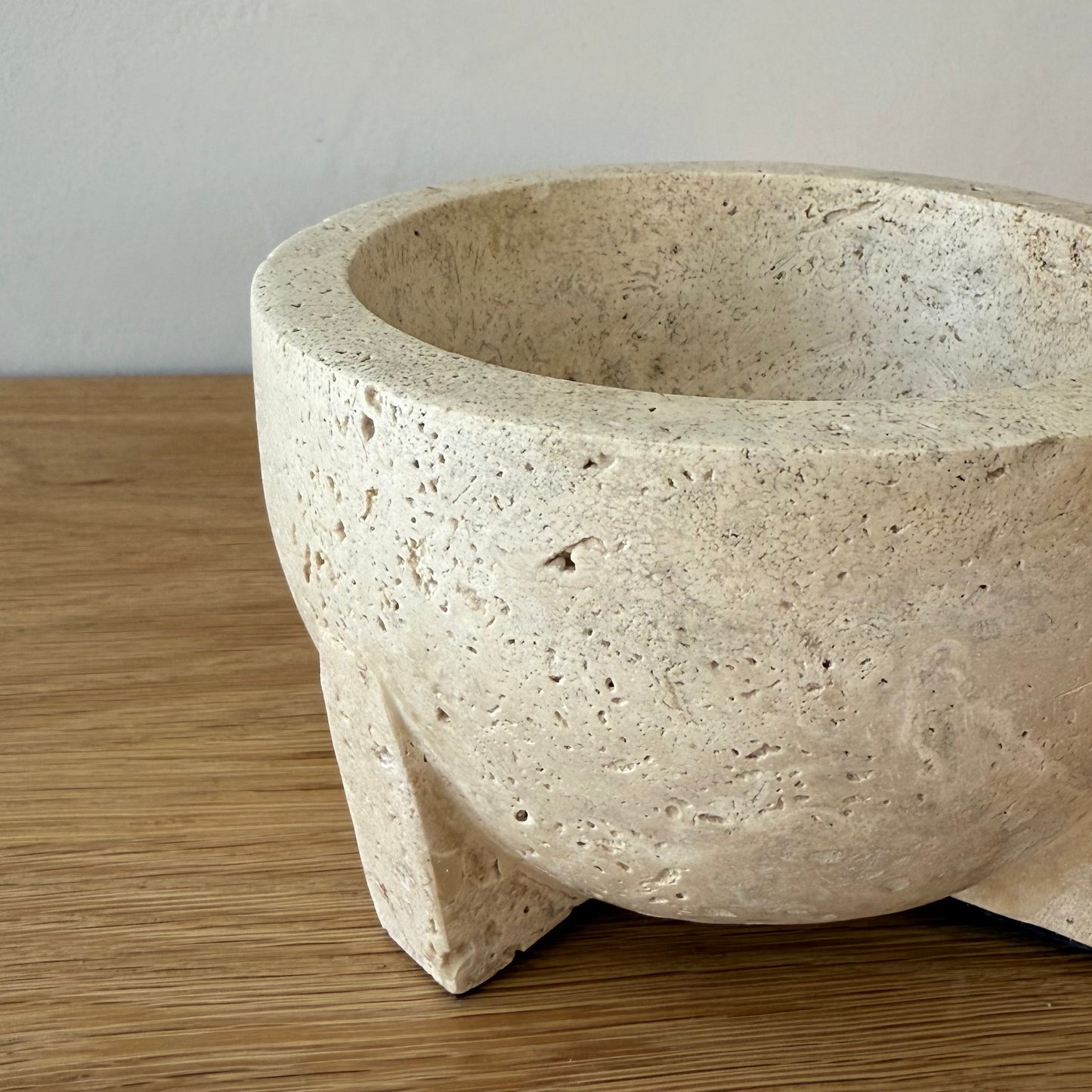 Larisa Travertine Bowl