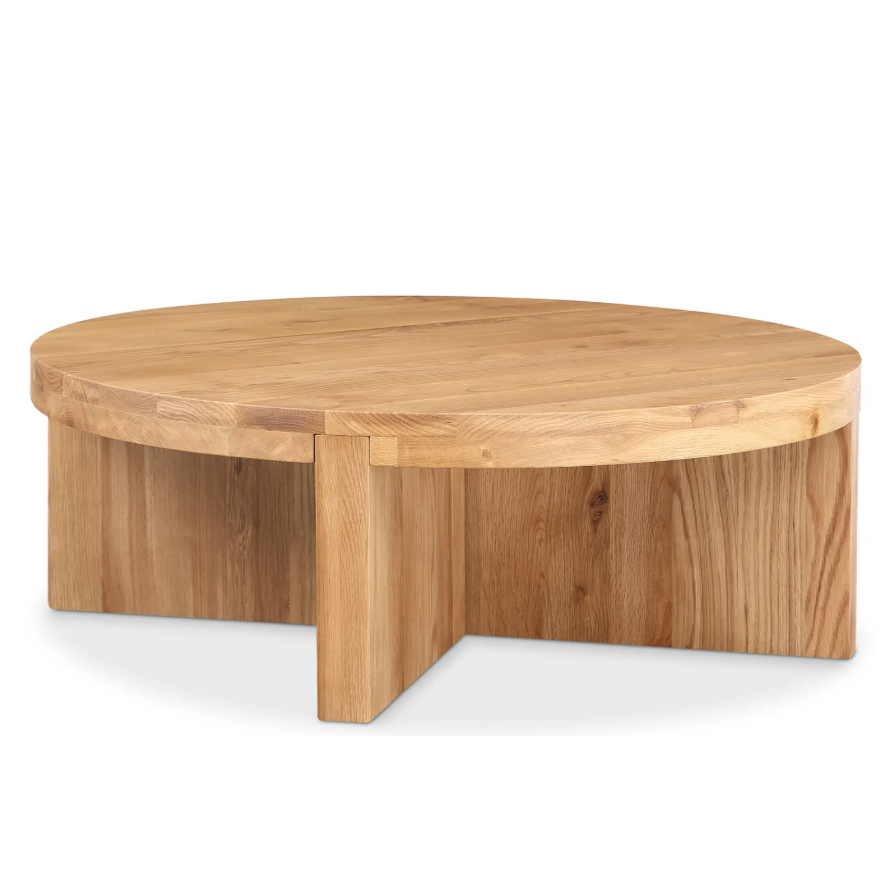 ROUND COFFEE TABLE NATURAL