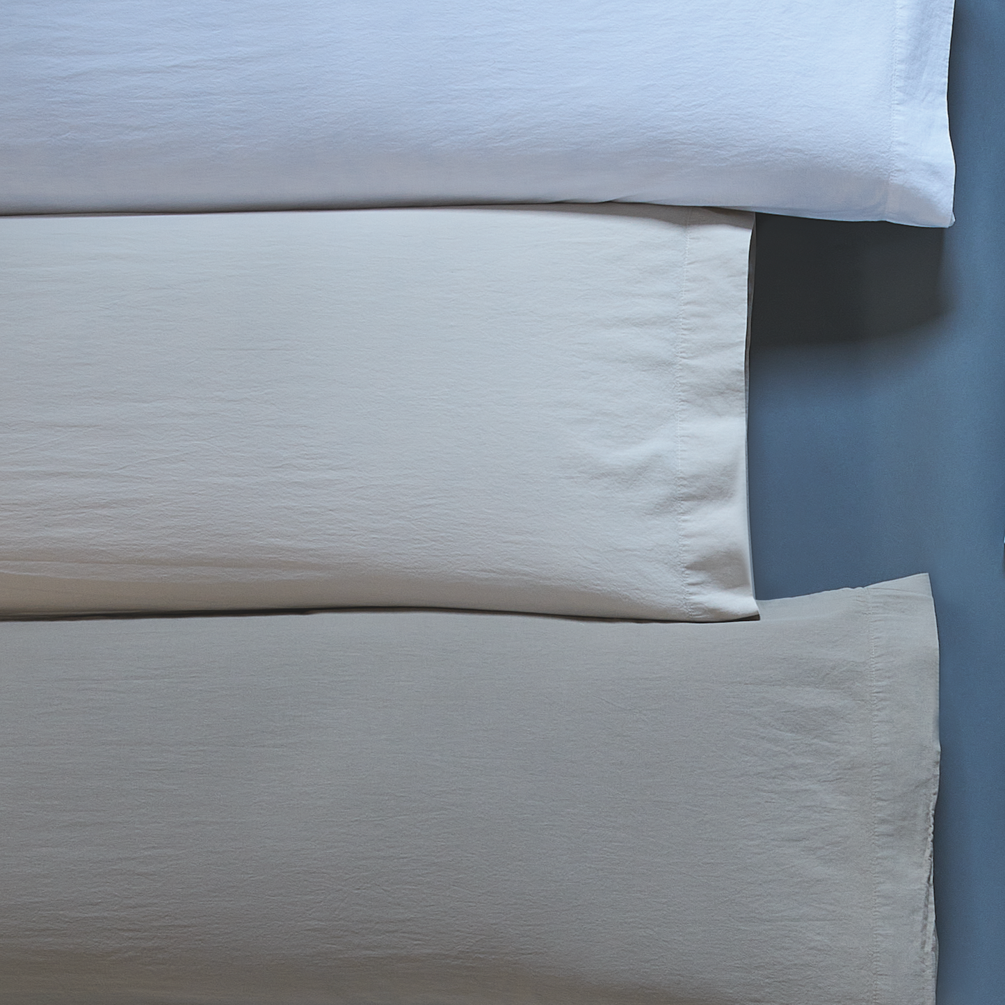 Stone Washed Cotton Sheet Set