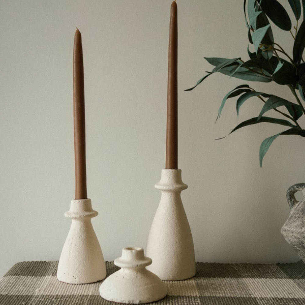 Arta Terracotta Candle Holder