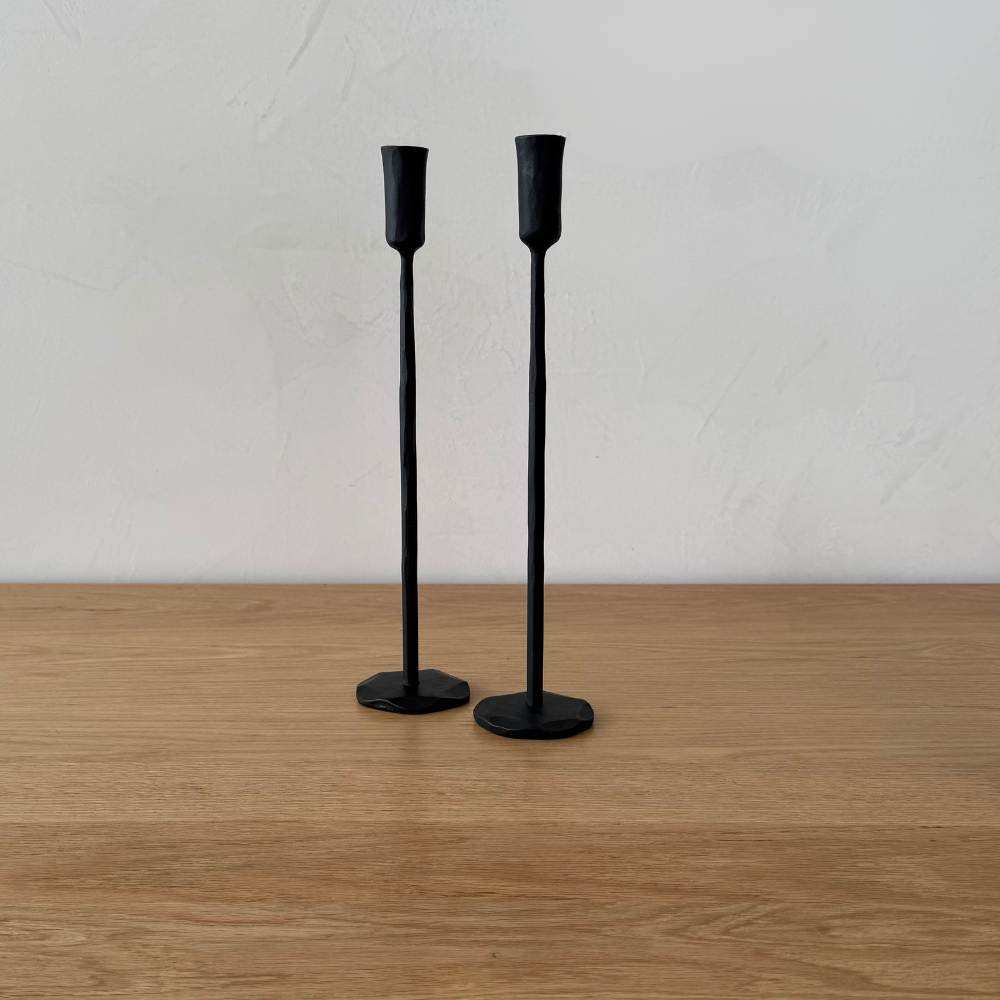 Luna Forged Candlesticks