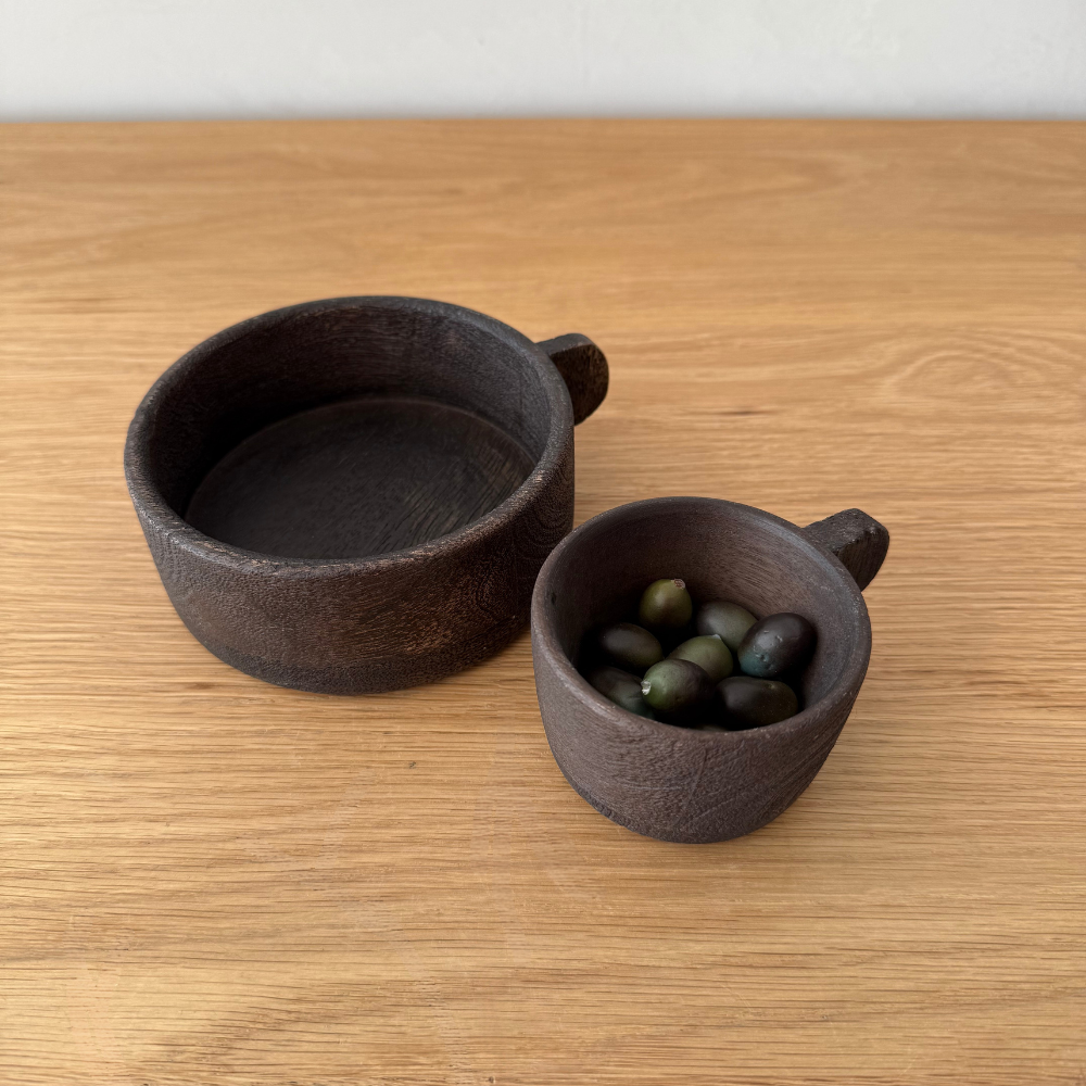 Wooden Cups - Set of 2