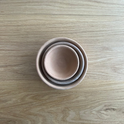 Zen Terracotta Nesting Bowls