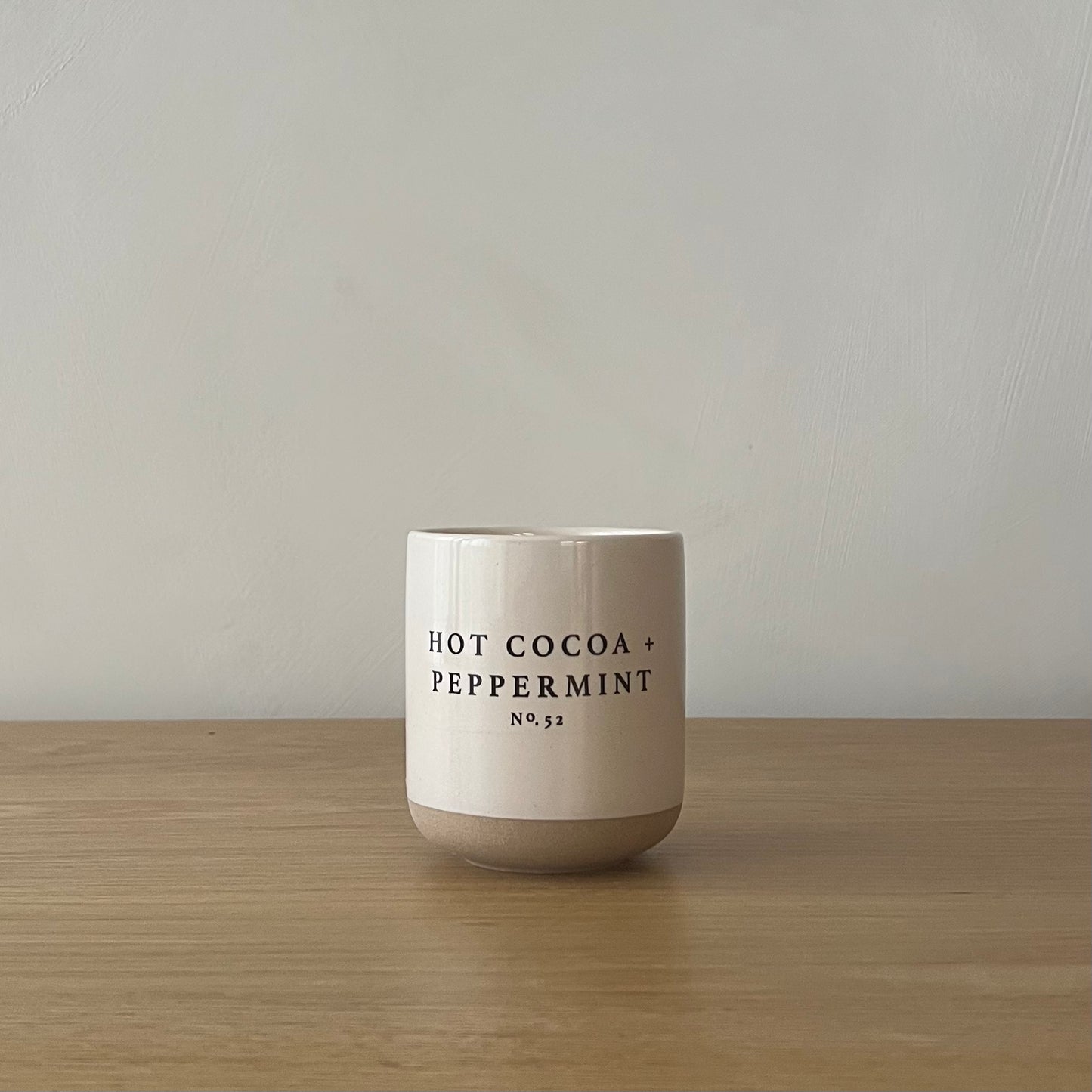 Hot Cocoa & Peppermint Soy Candle