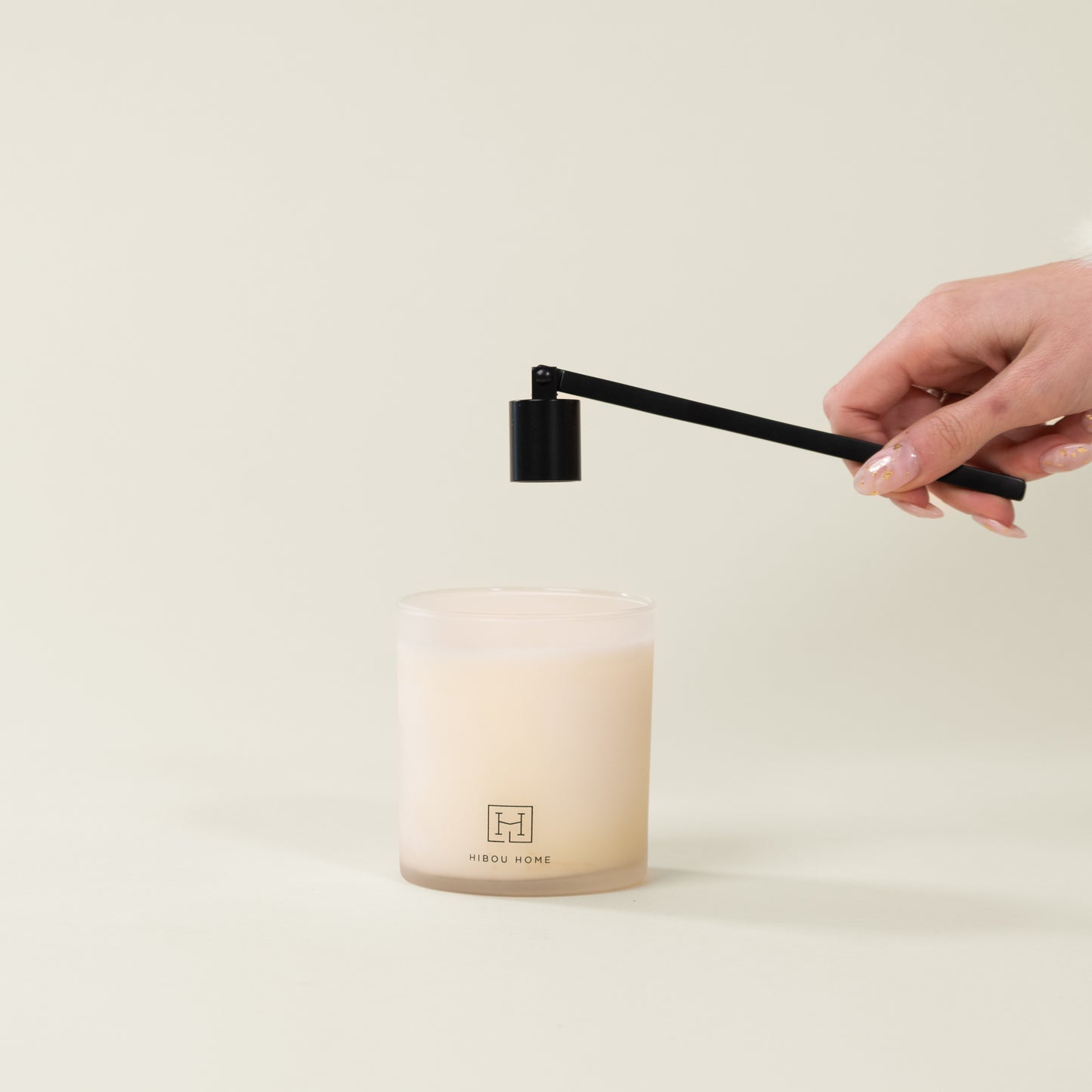 Matte Black Candle Snuffer