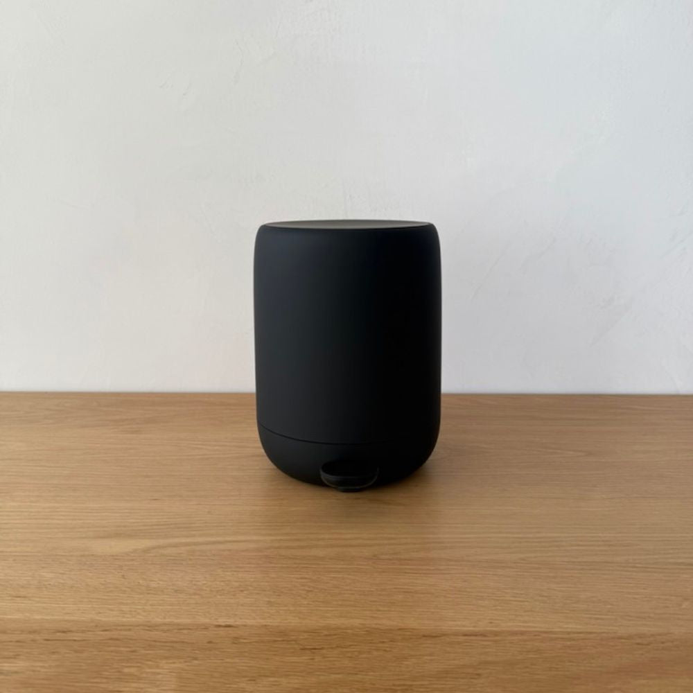 Blomus Pure Silicone Pedal Bin - Black