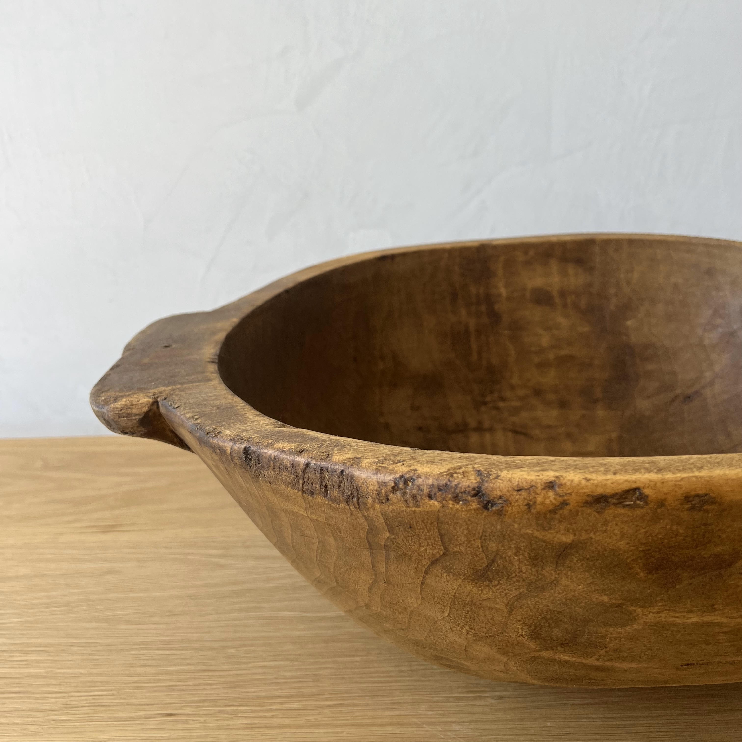 Shop Antique Large Wood Bowl Online Canada Hibou Home   20230623 153428768 IOS 