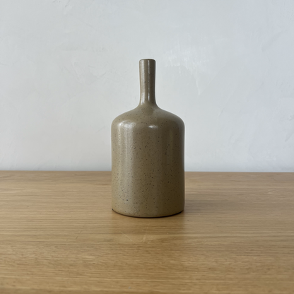 Ava Brown Glazed Vase