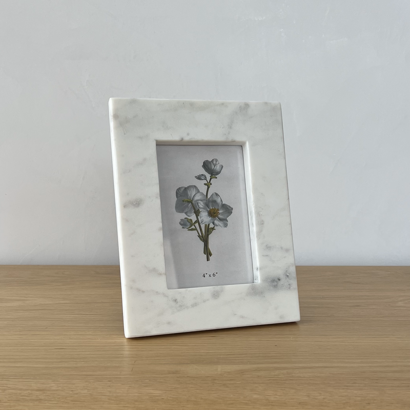 North Marble Photo Frame 4" x 6"