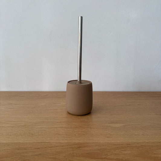 Blomus Pure Ceramic Toilet Brush - Tan
