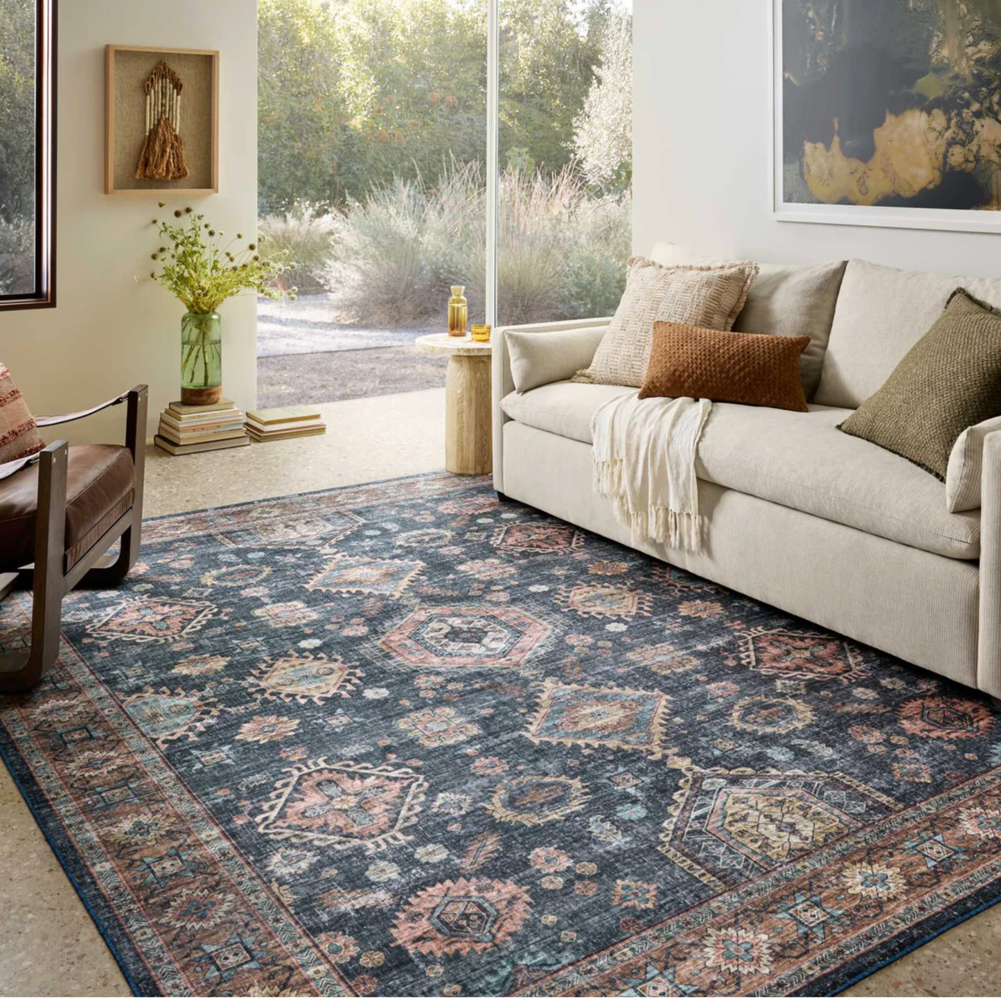 Anniston 03 Machine Washable Rug