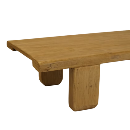 Table basse/banc en bois recyclé Rory de Hauer Market