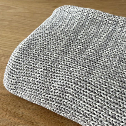 Shawn Light Grey Marled Throw