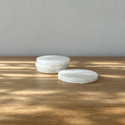 Amalia Alabaster Coasters  (Set of 4)