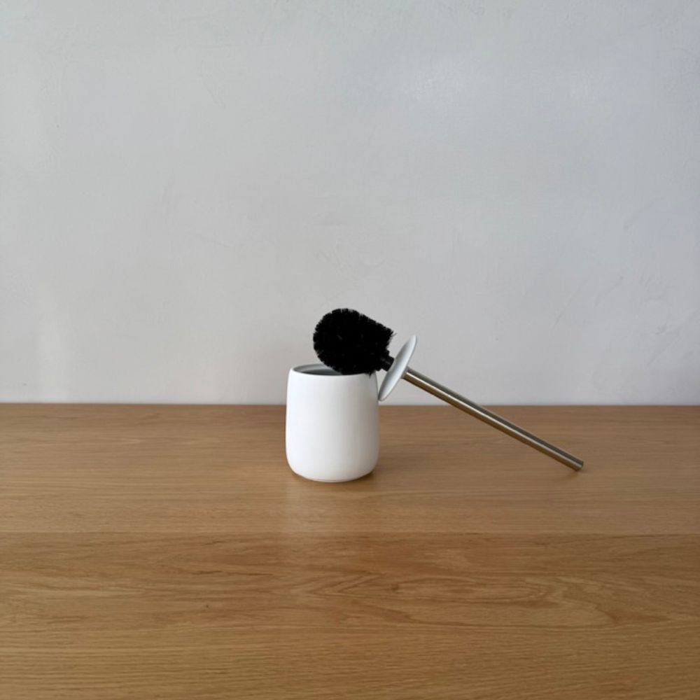 Blomus Pure Ceramic Toilet Brush - White