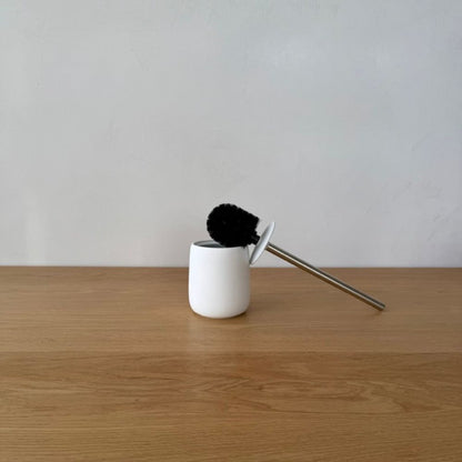 Blomus Pure Ceramic Toilet Brush - White