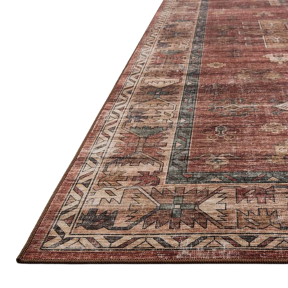 Anniston Machine Washable Runner - Spice Multi