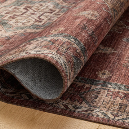 Anniston Machine Washable Runner - Spice Multi