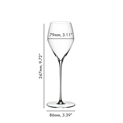 Riedel Veloce Champagne (set of 2)