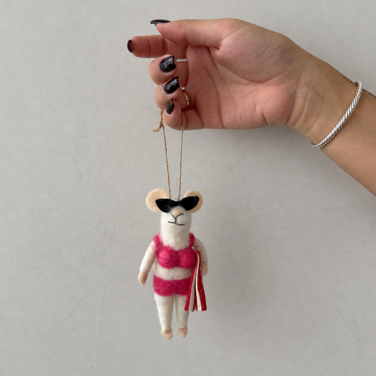 Bikini Bonnie Mouse Ornament