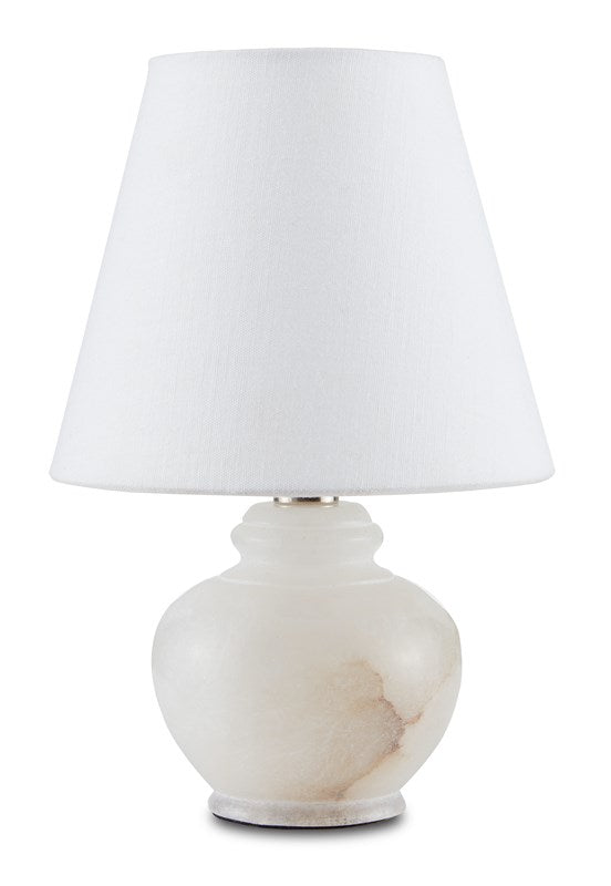 Currey & Co. Piccolo White Mini Table Lamp