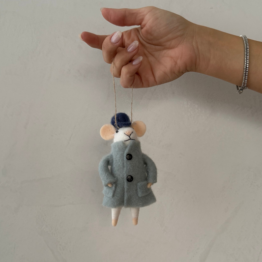 Florence Mouse Holiday Ornament