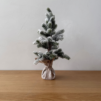 Frosted Pine Decor Tree