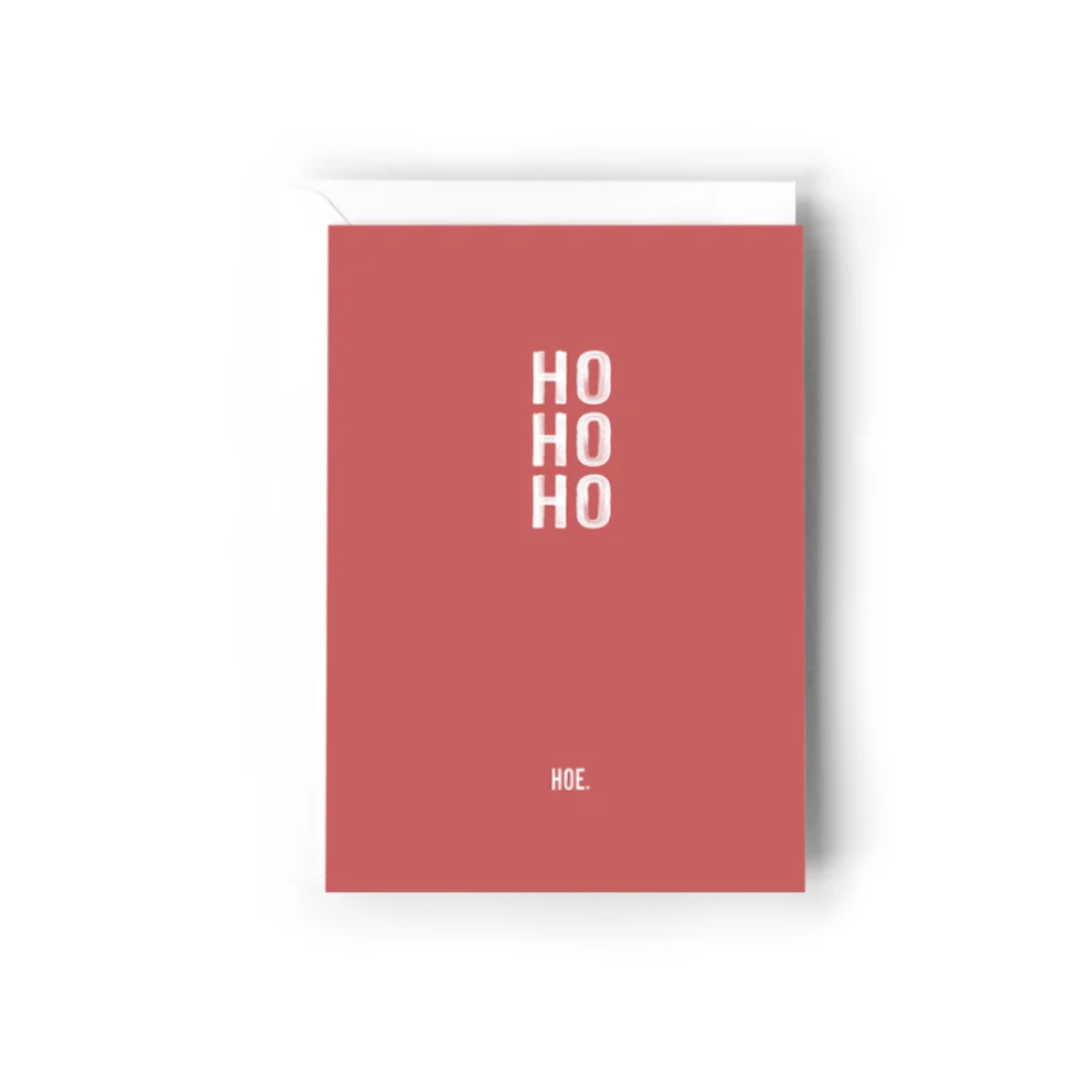 "Ho Ho Ho Hoe" Greeting Card