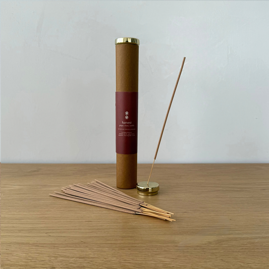 Harvest Incense Set/30 Sticks + Holder