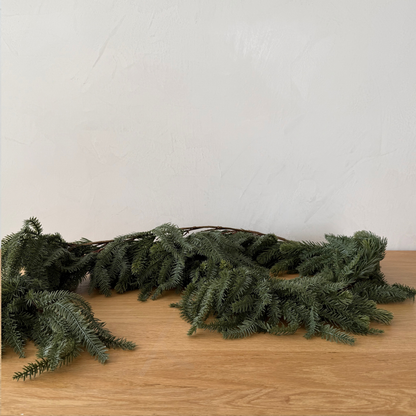 Highland Pine Real Touch Garland