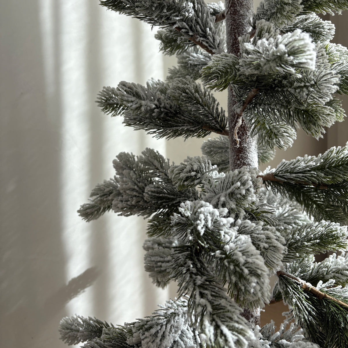 Frosted Pine Decor Tree