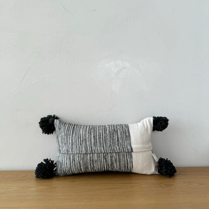 Tangier Pillow - Dipped Charcoal