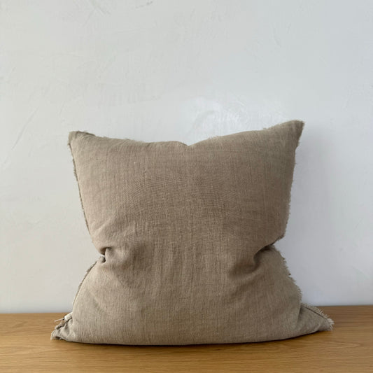 Sand Linen Pillow Cover - 24" x 24"