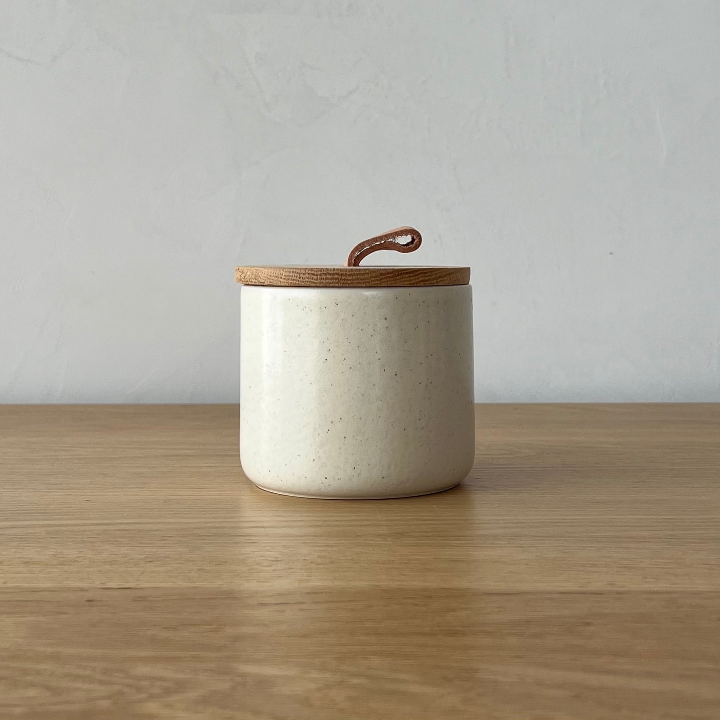 Minimo Canister with Oak Lid