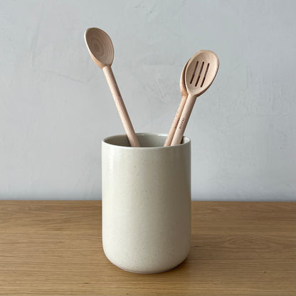 Minimo Vanilla Utensil Holder / Vase