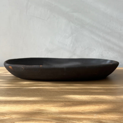 Hugge Terracotta Brown Oval Tray