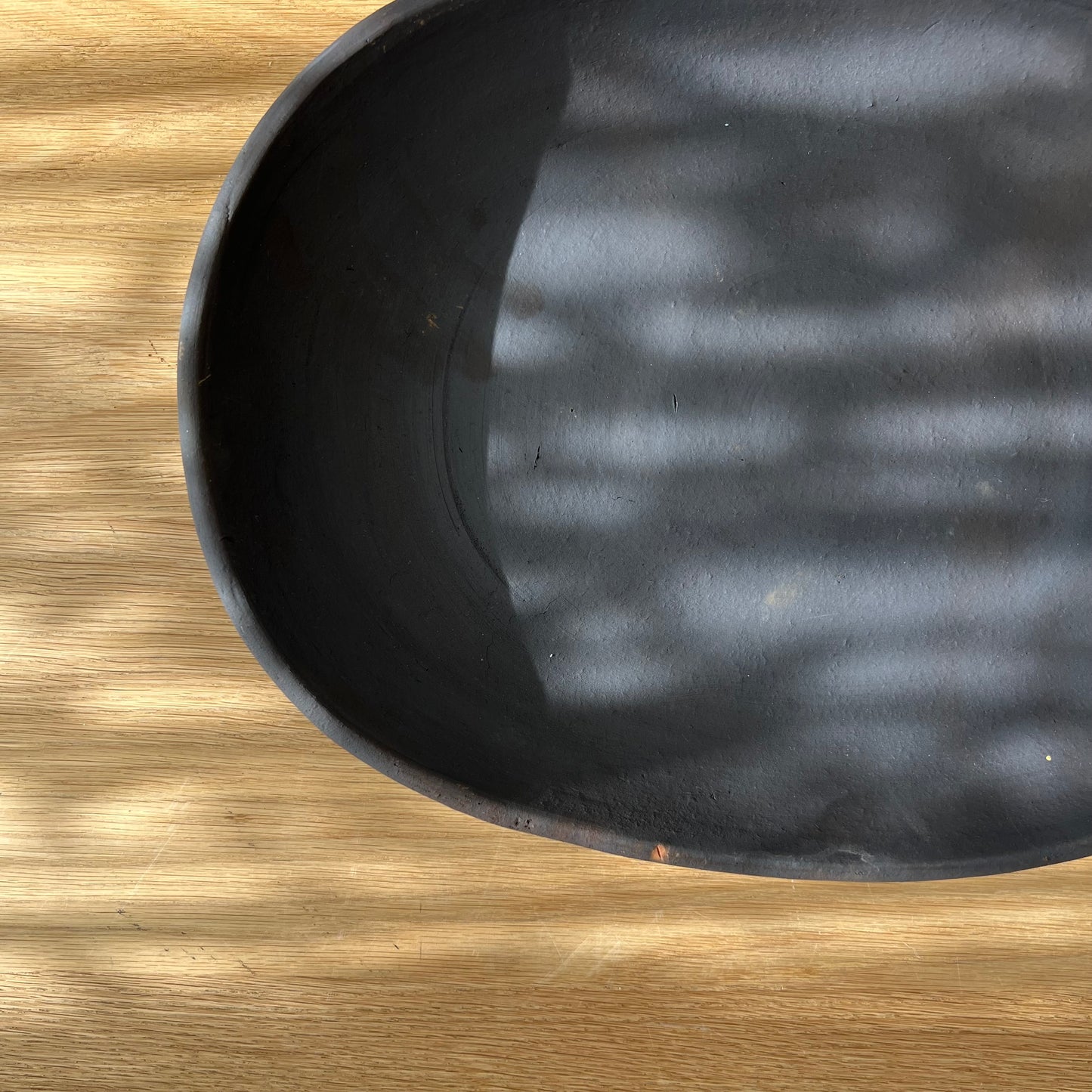 Hugge Terracotta Brown Oval Tray