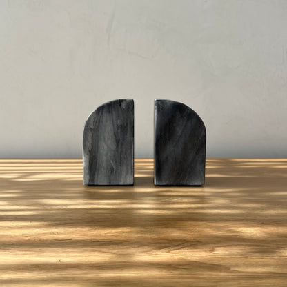 Shadow Marble Bookends (Set of 2)