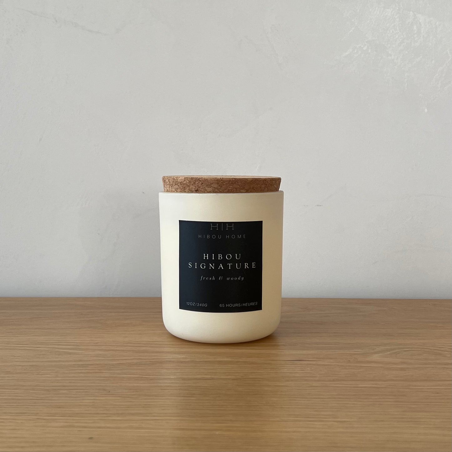 Hibou Signature Scent Candle - Fresh & Woody