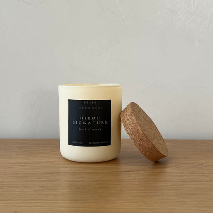 Hibou Signature Scent Candle - Fresh & Woody