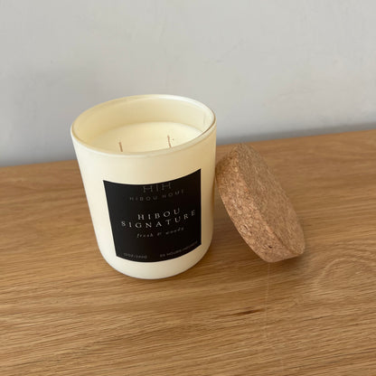 Hibou Signature Scent Candle - Fresh & Woody