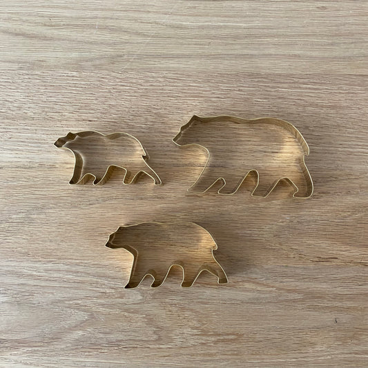 Stainless Steel Cookie Cutters - Set of 3