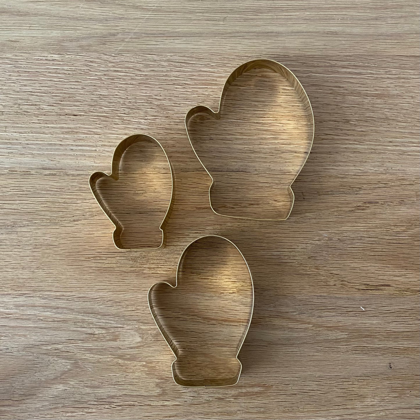 Stainless Steel Cookie Cutters - Set of 3
